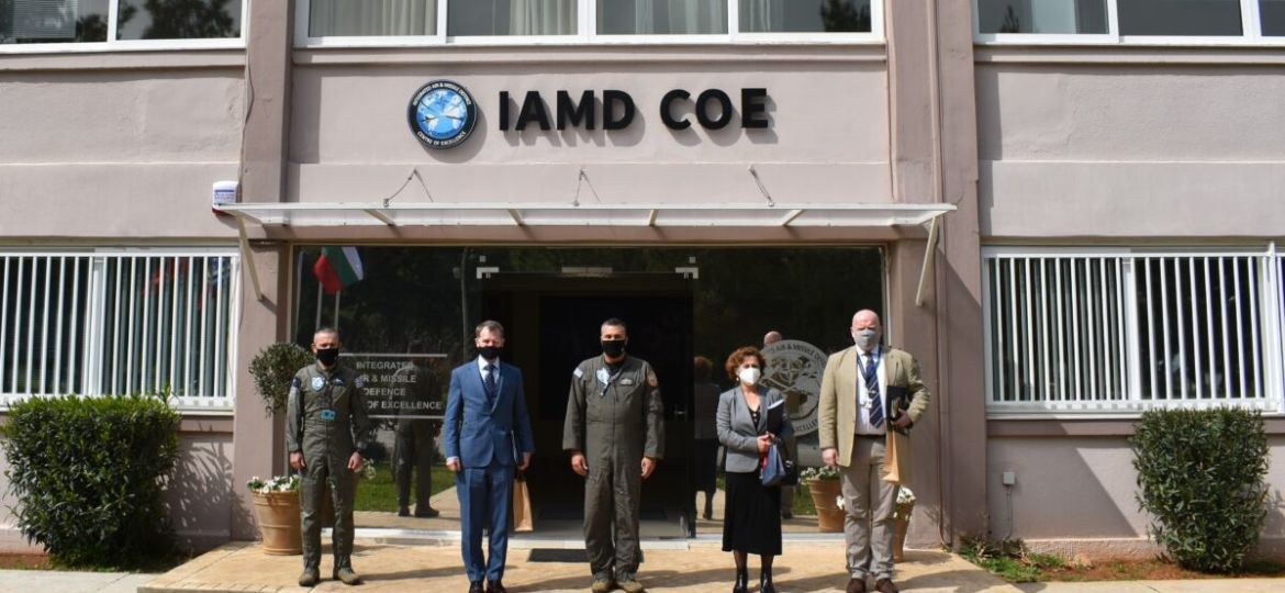 Visit of the Defence Attaché of United Kingdom in IAMD COE